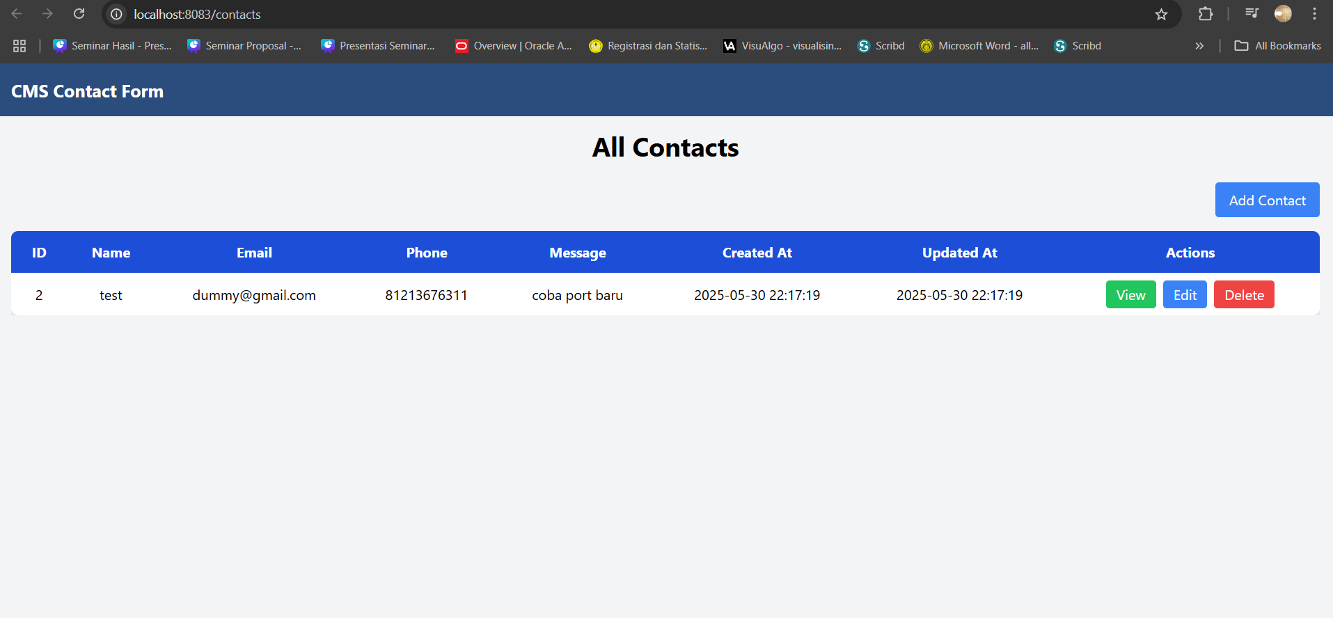 FullStack API, Web, CMS & Docker Multi-Container Architecture